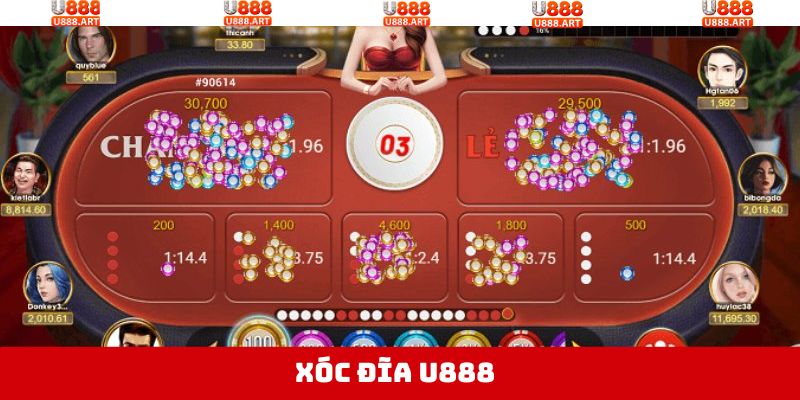 Xóc Đĩa U888 - Trải Nghiệm Giải Trí Đỉnh Cao Công Bằng 